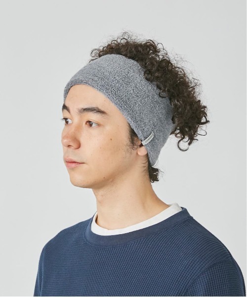 OVERRIDE(オーバーライド)の「OVERRIDE WOOL PILE HEADBAND(ヘアバンド・メンズ・ブラック/ベージュ/グレー/ブルー・57~59cm)」の12枚目の写真