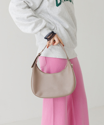 ●ハーフムーン2WAYショルダーミニバッグ/ホーボーバッグ