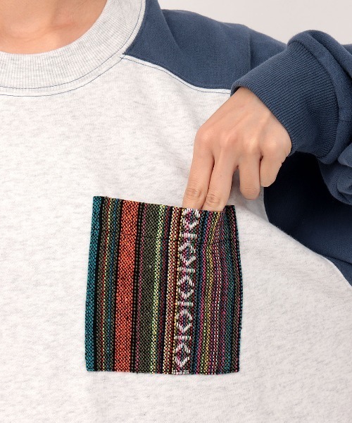 チチカカ（チチカカ）の「パッチポケットスウェットプルオーバー（スウェット・レディース・ブラック/オレンジ/その他1・FREE）」の20枚目の写真