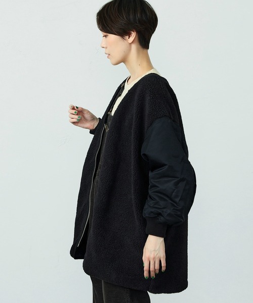 Lee（リー）の「Lee/リー TOPS STANDARD REVERSIBLE COAT ボアコート  