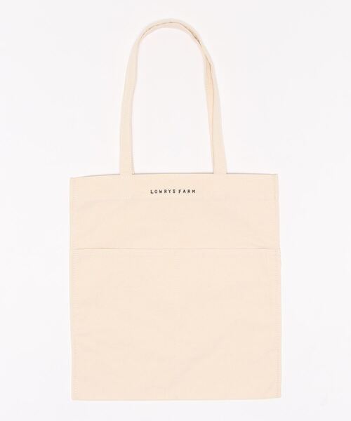LOWRYS FARM（ローリーズファーム）の「Ａ４ＴＯＴＥＢＡＧ／Ｂ　344668（ショルダーバッグ・レディース・アイボリー/その他1/ブラック/ピンク/その他・FREE）」の2枚目の写真