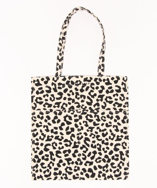 LOWRYS FARM（ローリーズファーム）の「Ａ４ＴＯＴＥＢＡＧ／Ｂ　344668（ショルダーバッグ・レディース・アイボリー/その他1/ブラック/ピンク/その他・FREE）」の4枚目の写真