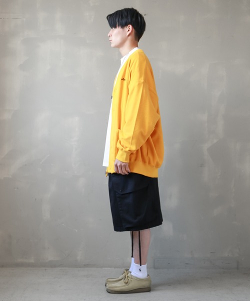 SPINNS（スピンズ）の「【ゆったりシルエット】インサイドアウト カラーカーディガン（カーディガン/ボレロ・メンズ・ブラック/レッド/サックスブルー/イエロー/ロイヤルブルー/スミクロ・ONESIZE）」の22枚目の写真