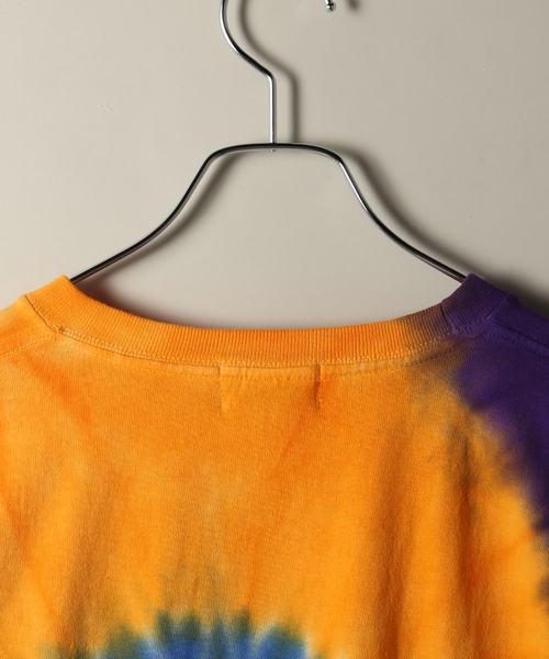 BED J.W. FORD(ベッドフォード)の「【BED J.W. FORD / ベッドフォード】Tyedye Long Sleeve T-shirt(Tシャツ/カットソー・メンズ・グリーン・X-SMALL/SMALL)」の8枚目の写真