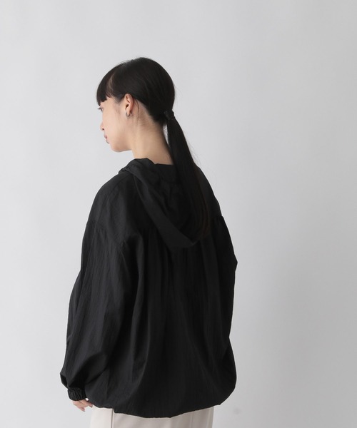 LOWRYS FARM(ローリーズファーム)の「シアーアノラックロングスリーブ 123091(シャツ/ブラウス・レディース・ブラック/ブラウン/アイボリー・FREE)」の12枚目の写真