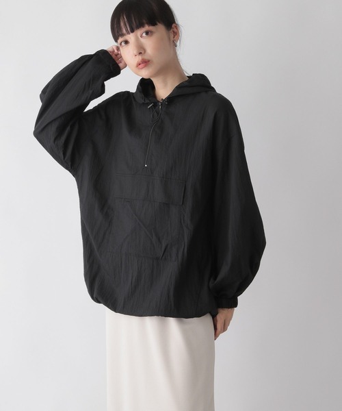 LOWRYS FARM(ローリーズファーム)の「シアーアノラックロングスリーブ 123091(シャツ/ブラウス・レディース・ブラック/ブラウン/アイボリー・FREE)」の15枚目の写真