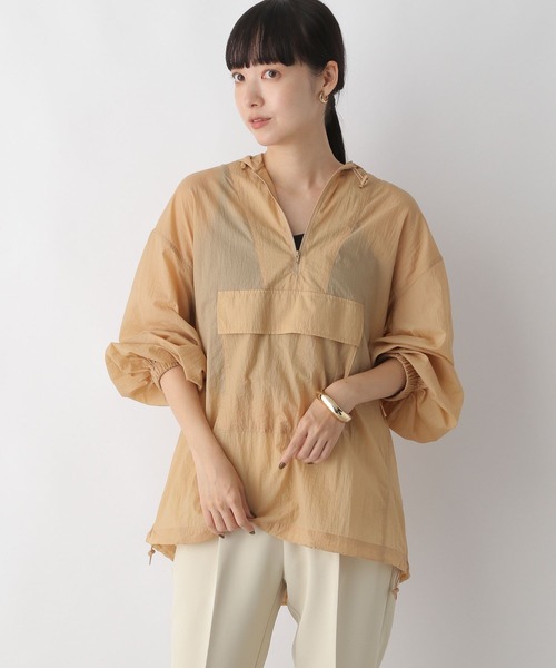 LOWRYS FARM(ローリーズファーム)の「シアーアノラックロングスリーブ 123091(シャツ/ブラウス・レディース・ブラック/ブラウン/アイボリー・FREE)」の18枚目の写真