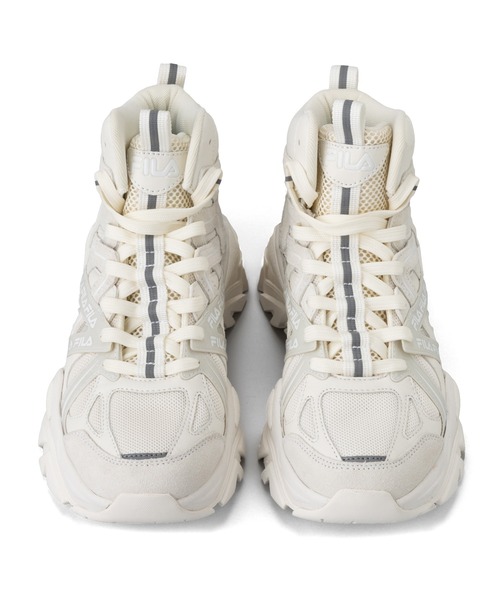 FILA スニーカー 24.5 厚底 エレクトローブ 人気 ELECTROVE 2 / エレクトローブ2 ウィメンズ ハイテク厚底