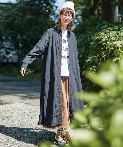 Sunny clouds（サニークラウズ）の「サニークラウズ　シャカシャカワンピース（ワンピース・レディース・ブラック/ベージュ・MEDIUM/LARGE/X-LARGE/XX-LARGE/NM）」の7枚目の写真