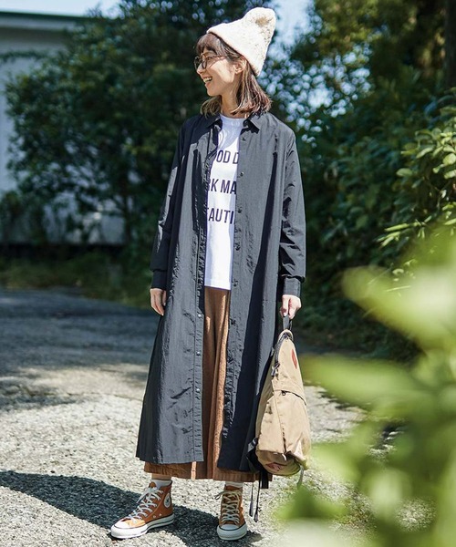 Sunny clouds（サニークラウズ）の「サニークラウズ　シャカシャカワンピース（ワンピース・レディース・ブラック/ベージュ・MEDIUM/LARGE/X-LARGE/XX-LARGE/NM）」の15枚目の写真