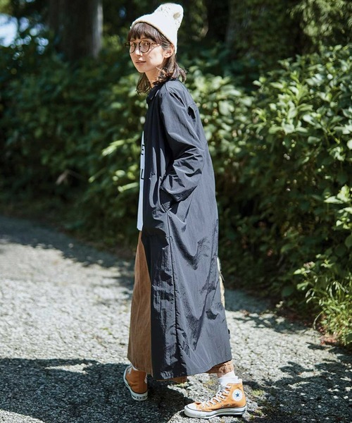 Sunny clouds（サニークラウズ）の「サニークラウズ　シャカシャカワンピース（ワンピース・レディース・ブラック/ベージュ・MEDIUM/LARGE/X-LARGE/XX-LARGE/NM）」の5枚目の写真