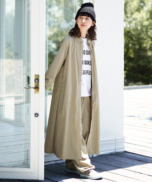 Sunny clouds（サニークラウズ）の「サニークラウズ　シャカシャカワンピース（ワンピース・レディース・ブラック/ベージュ・MEDIUM/LARGE/X-LARGE/XX-LARGE/NM）」の6枚目の写真