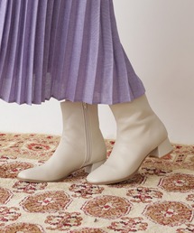 N.（N. Natural Beauty Basic） | 【松井愛莉さん着用】◆センターシームストレッチショートブーツ(ブーツ)