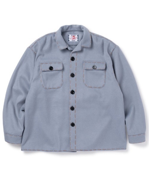 大人気！son of the cheese wool shirt SON OF THE CHEESE（サノバチーズ）の「【SON OF THE CHEESE