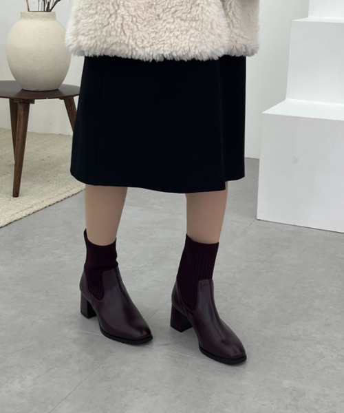 ブーツ ORiental TRaffic（オリエンタルトラフィック）の「スクエアトゥニット