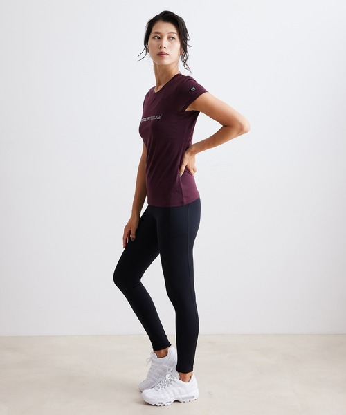 SN super.natural（スーパーナチュラル）の「【super.natural】スーパータイツ（レギンス/スパッツ・レディース・グリーン/ブラック・S）」の19枚目の写真