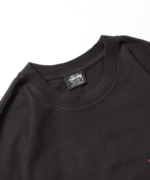 STUSSY（ステューシー）の「STUSSY/ステューシー Sphinx Pigment Dyed L/S Tee ロンT（Tシャツ/カットソー・メンズ・ブラック・S/M/XL）」の8枚目の写真
