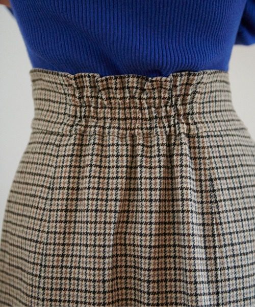 FREE'S MART（フリーズマート）の「◇【3サイズ展開XS-M】ハイウエストパネル切替ナロースカート【低身長サイズ有】（スカート・レディース・ブラック/ベージュ系その他・X-SMALL/MEDIUM/SMALL）」の22枚目の写真