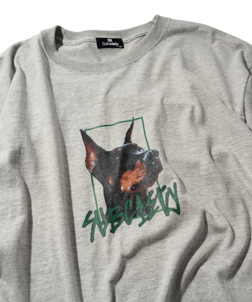 Subciety（サブサエティ）の「SHELTER TEE（Tシャツ/カットソー・メンズ・グレー/ホワイト/ブラック・X-LARGE/XX-LARGE/MEDIUM/SMALL/LARGE）」の7枚目の写真