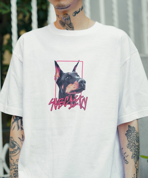 Subciety（サブサエティ）の「SHELTER TEE（Tシャツ/カットソー・メンズ・グレー/ホワイト/ブラック・X-LARGE/XX-LARGE/MEDIUM/SMALL/LARGE）」の8枚目の写真