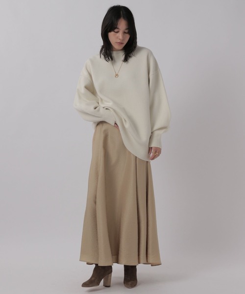 Chaos（カオス）の「Chaos(カオス)/【WEB先行予約】コンプレウールニットプルオーバー（ニット/セーター・レディース・オフホワイト/ブラック/ブルー・FREE）」の18枚目の写真