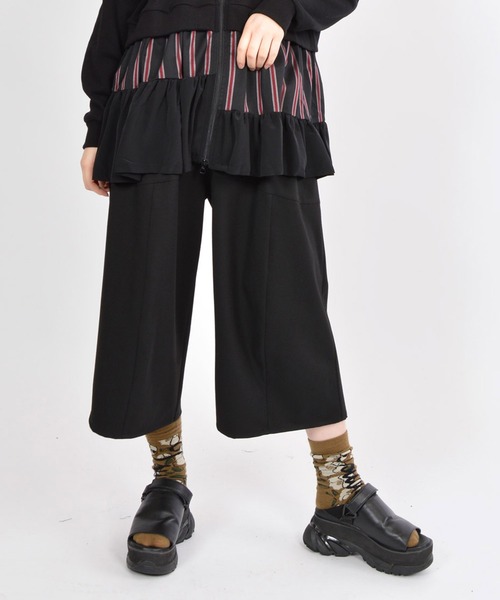 gomme（ゴム）の「ヒートストレッチ 切替ウェーブパンツ（その他パンツ  
