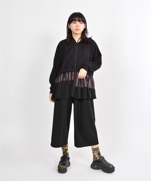 gomme（ゴム）の「ヒートストレッチ 切替ウェーブパンツ（その他パンツ  