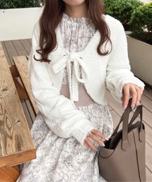 apres jour | もこもこニットボレロ【ZOZOTOWN限定アイテム】(カーディガン/ボレロ)