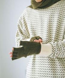 WHIMSIC | 【UNISEX】ストリングニットグローブ フィンガーレス(手袋)