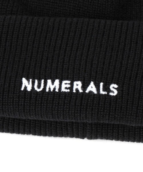 NUMERALS（ヌメラルズ）の「[NUMERALS]コットンニットワッチ（ニットキャップ/ビーニー・メンズ・ブラック/ベージュ/チャコール/ライトグレー/アイボリー・FREE）」の14枚目の写真