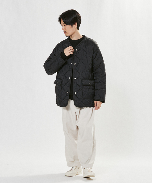 EDIFICE(エディフィス)の「フレンチメリノ T/W ガーター オーバーサイズ クルーネック ニット(ニット/セーター・メンズ・ブラック/チャコールグレー/アイボリー・SMALL/MEDIUM/LARGE)」の10枚目の写真