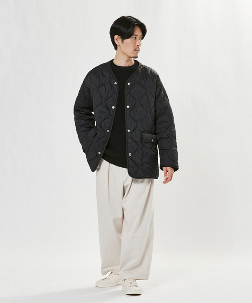 EDIFICE(エディフィス)の「フレンチメリノ T/W ガーター オーバーサイズ クルーネック ニット(ニット/セーター・メンズ・ブラック/チャコールグレー/アイボリー・SMALL/MEDIUM/LARGE)」の11枚目の写真