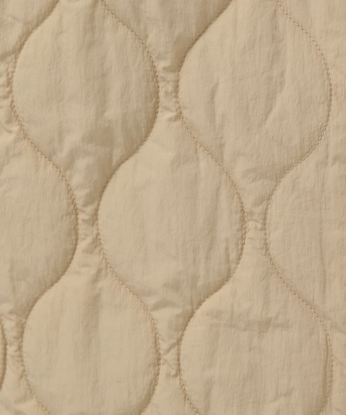 BAYFLOW（ベイフロー）の「キルティングトレンチコート（トレンチコート・レディース・アイボリー/チャコールグレー/ベージュ・SMALL/MEDIUM）」の9枚目の写真