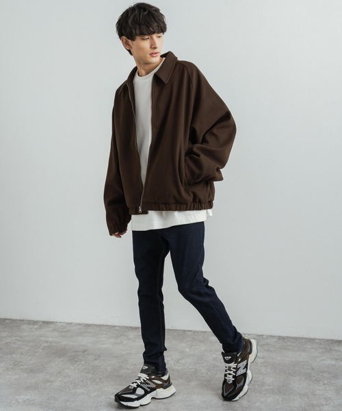 Rocky Monroe（ロッキーモンロー）の「ストレッチデニム テーパードスキニーサルエルパンツ（デニムパンツ・メンズ・ライトインディゴブルー/インディゴブルー/ブラック/ワンウォッシュ・M/L/XL）」の20枚目の写真