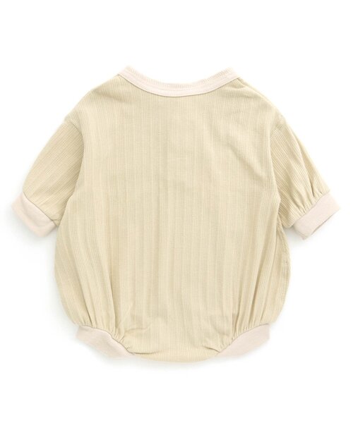 Ampersand（アンパサンド）の「【premier】 シンプルロンパス（ロンパース・キッズ・チャコール/ブラウン/ピンク/ライトグレー・80/70/60）」の8枚目の写真