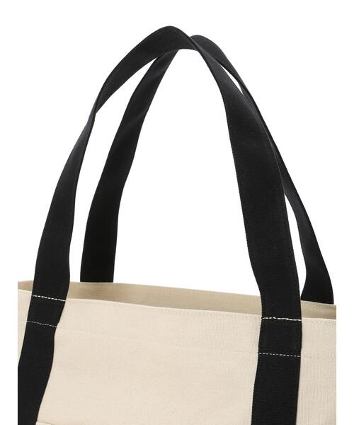 Maison de FLEUR(メゾンドフルール)の「トラベルキャリーオン帆布バッグ(トートバッグ・レディース・ブラック/ブラウン・FREE)」の18枚目の写真