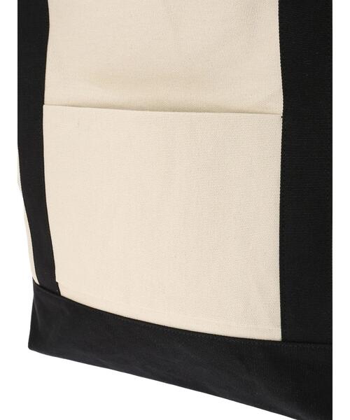 Maison de FLEUR(メゾンドフルール)の「トラベルキャリーオン帆布バッグ(トートバッグ・レディース・ブラック/ブラウン・FREE)」の8枚目の写真