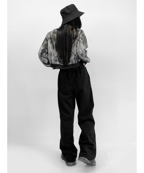 ZOZOTOWN限定】Tie-dye cropped design top / タイダイ柄