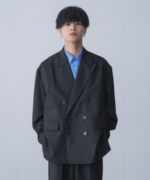 INTER FACTORY | てる - LOOSE DOUBLE JACKET / ルーズダブルジャケット　made in INTER FACTORY(テーラードジャケット)