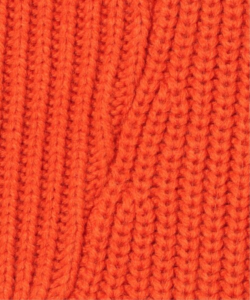 VENCEEXCHANGE（ヴァンスエクスチェンジ）の「【洗える】畦編みハーフジップ（カーディガン/ボレロ・メンズ・オレンジ/ミント/オフホワイト/ブラック・L/M）」の13枚目の写真