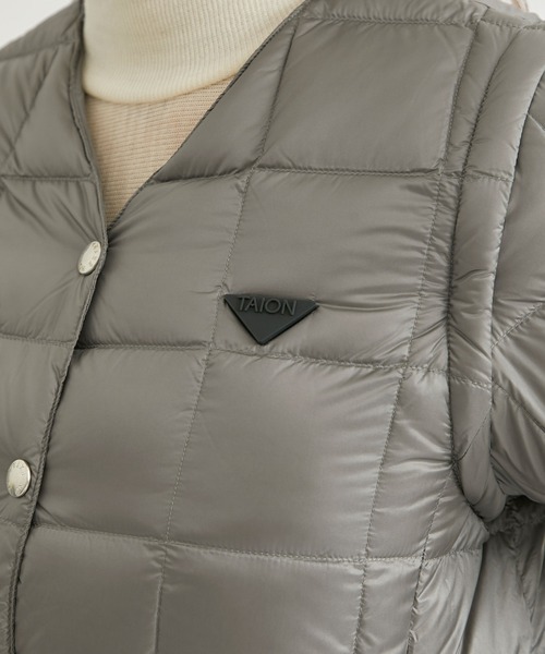 TAION EXTRA / タイオンエクストラ】Vネックインナーダウンセット