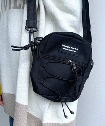 【撥水加工】メッシュスマホショルダーバッグ