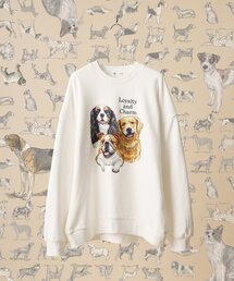 tk.TAKEO KIKUCHI | アニマルスウェットプルオーバー(ユニセックスアイテム)(スウェット)