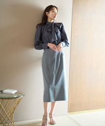 NATURAL BEAUTY BASIC | ビッグリボン２ＷＡＹシャツ(シャツ/ブラウス)