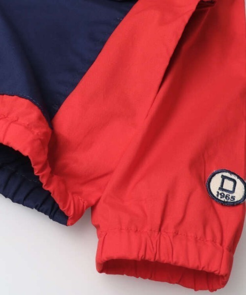 Daddy Oh Daddy（ダディーオーダディー）の「バイカラーパーカー（パーカー・キッズ・レッド/イエロー・100/140/120/130/110）」の7枚目の写真