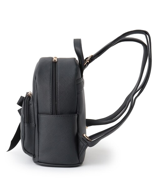 Ober Tashe(オーバータッシェ)の「◆リボンチャーム付きキルトミニリュック(バックパック/リュック・レディース・ピンク系/ブルー/ブラック/アイボリー・FREE)」の6枚目の写真