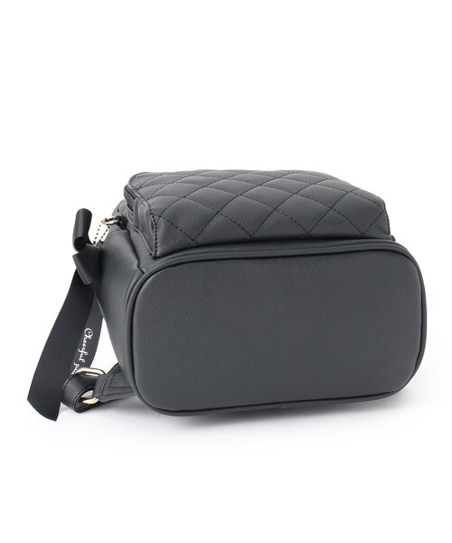 Ober Tashe(オーバータッシェ)の「◆リボンチャーム付きキルトミニリュック(バックパック/リュック・レディース・ピンク系/ブルー/ブラック/アイボリー・FREE)」の13枚目の写真