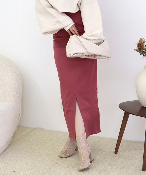 ガムストレッチタイトロングスカート’23ｓ