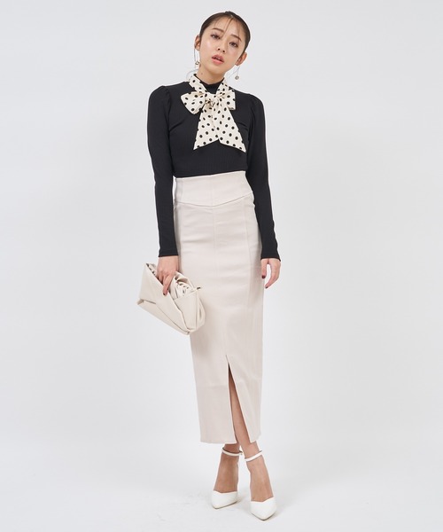 ガムストレッチタイトロングスカート’23ｓ