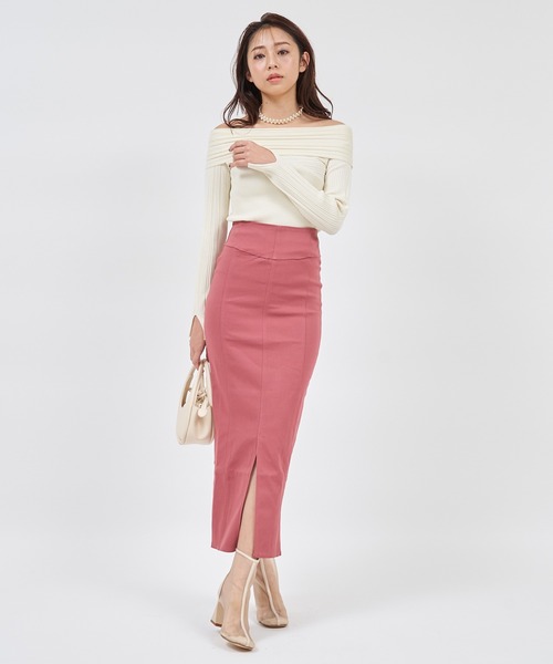 ガムストレッチタイトロングスカート’23ｓ